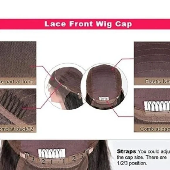 - 22 Blonde Brown Ombre Lace Front Long Wavy Wig *NEW*